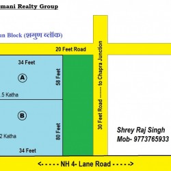 Plot For Sale On Nh 4 Lane Road 2 Side Road